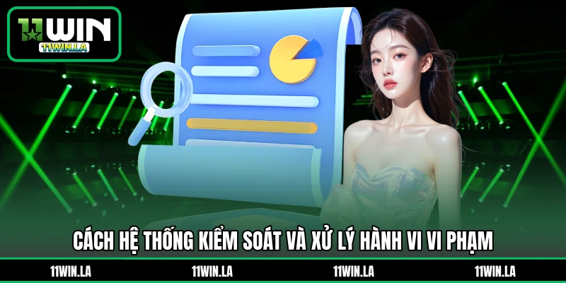 Cách hệ thống kiểm soát và xử lý hành vi vi phạm